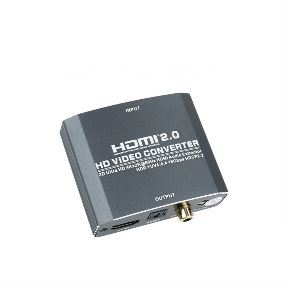 HDMI 2.0 오디오 컨버터 HDMI to HDMI SPDIF Coaxial