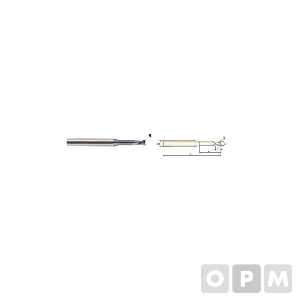 4G MILLS 리브엔드밀 2F D1.5X4X2.3(18)X50