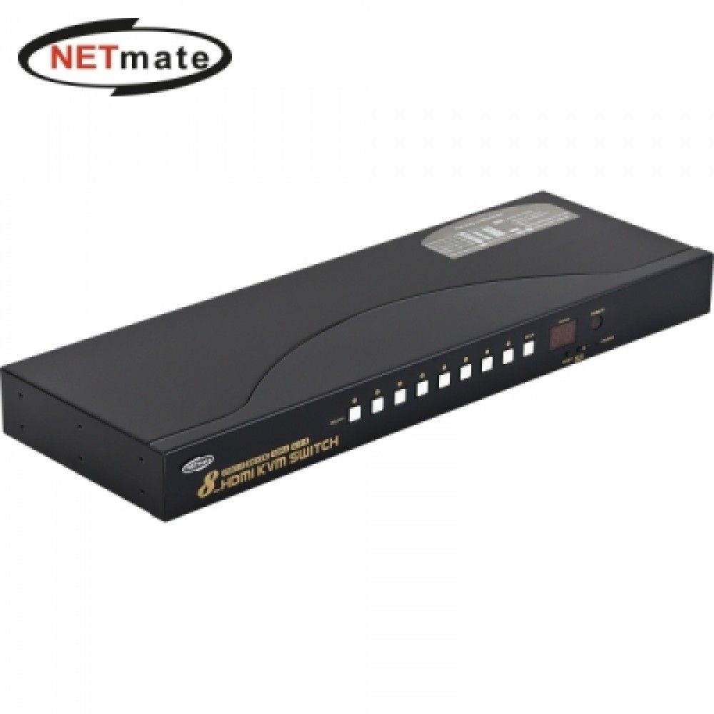 넷메이트 NMJSHK4608 4K 60Hz HDMI KVM 81 스위치USB