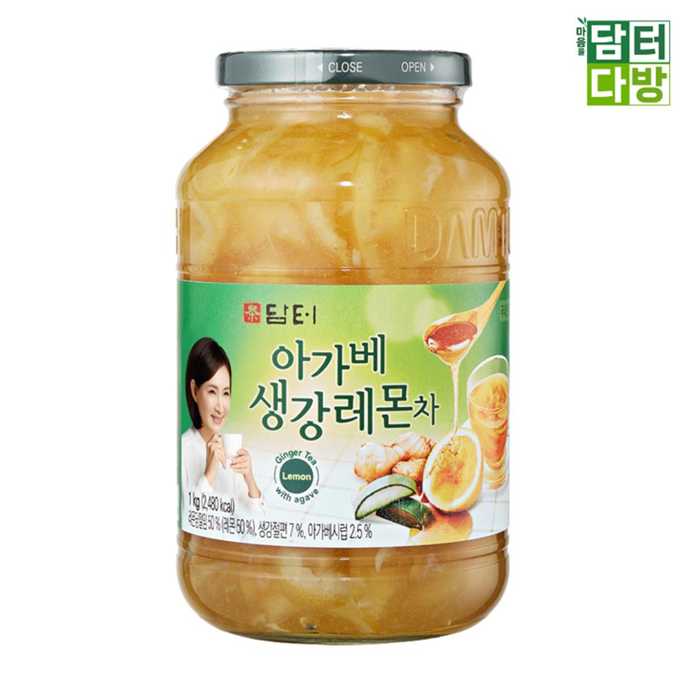 담터 아가베생강레몬차 1kg