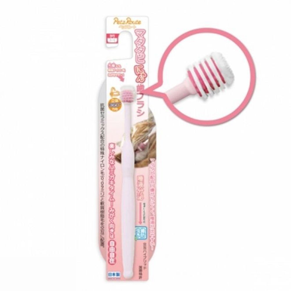 펫츠루트 캣 마다다비 칫솔 3개 1세트