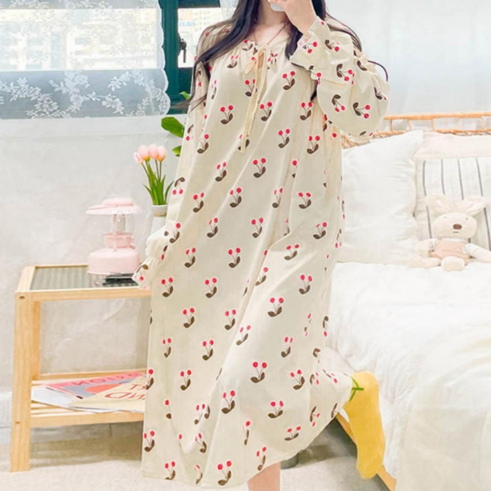톡톡체리 파자마원피스