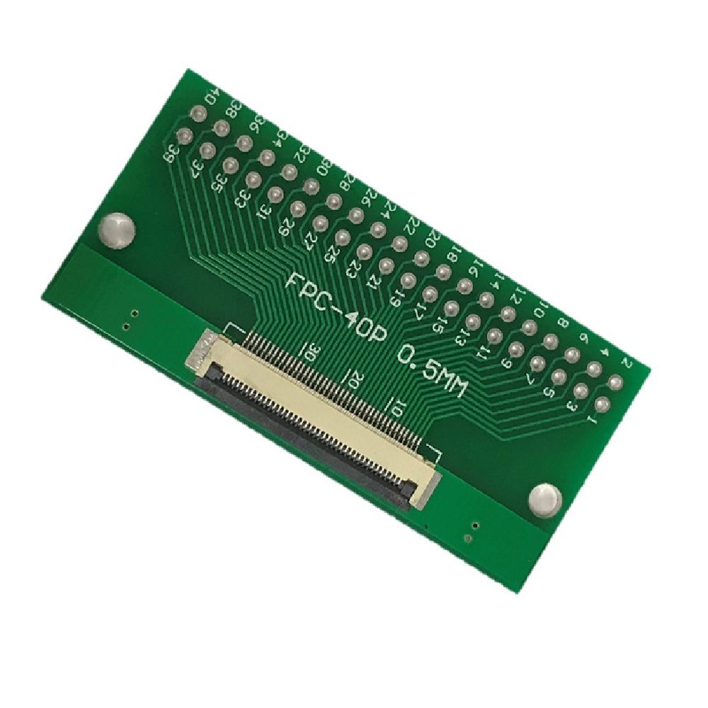 FPC FFC 40핀 0.5mm 케이블 커넥터 PCB 변환 기판 HAC