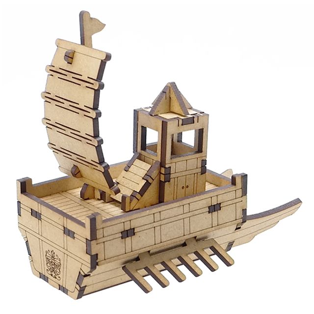 판옥선 배 프라모델 나무 조립 모형 DIY 만들기