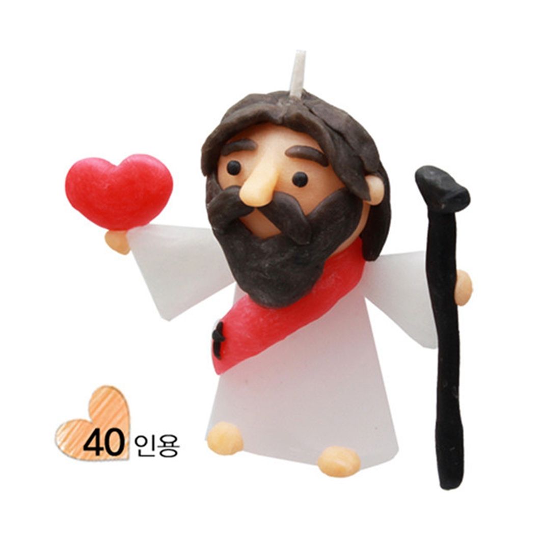 예수님 양초만들기 40개 세트