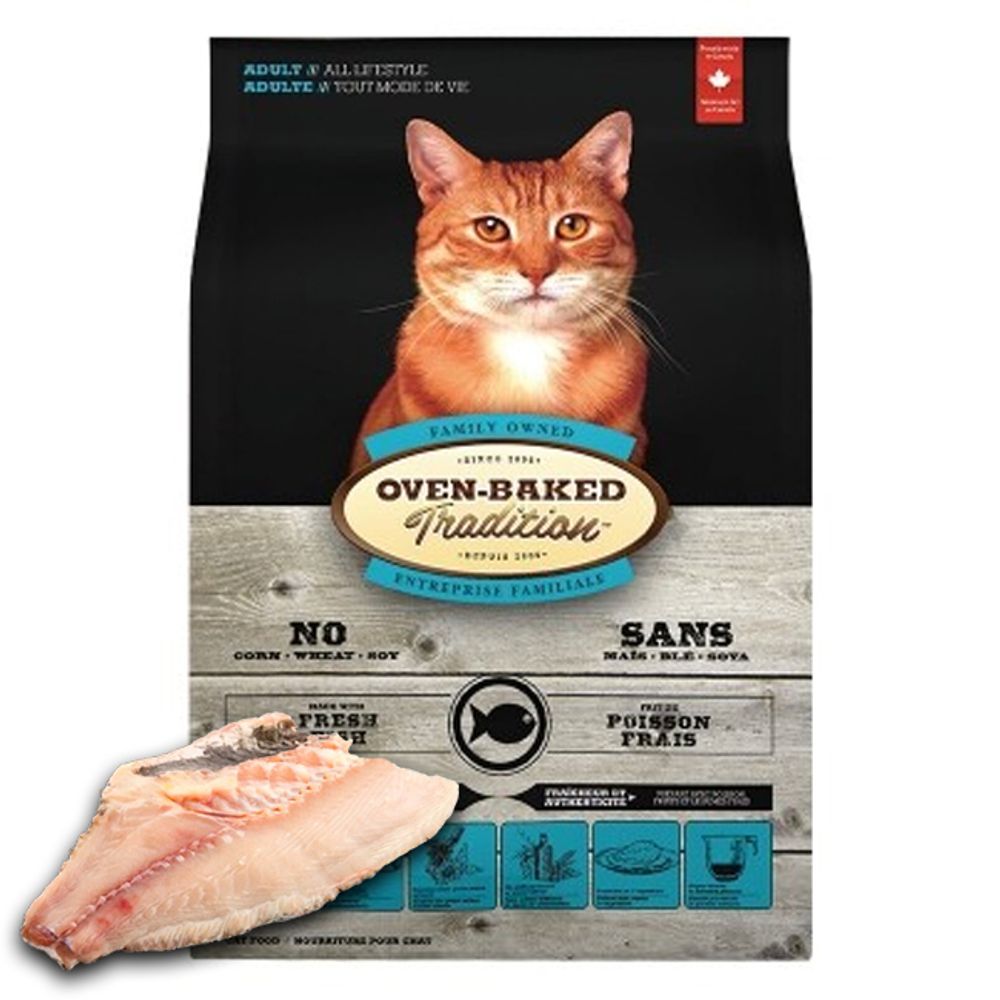 고양이 오븐베이크 건식 사료 어덜트 피쉬 2.27kg 1P