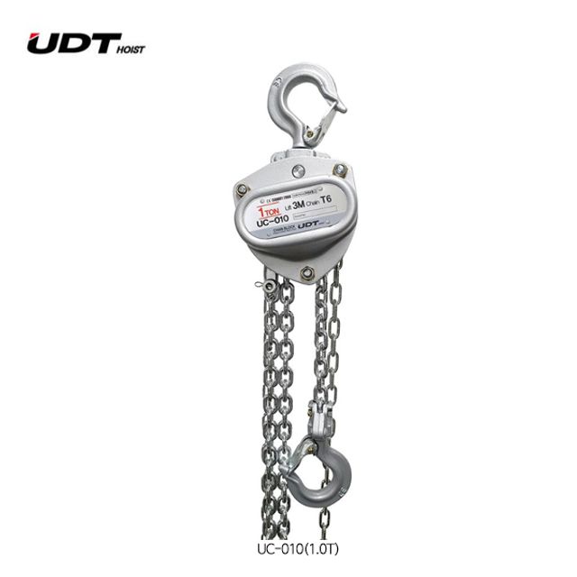 UDT UC-010 체인블록 도르레 호이스트 1.0t