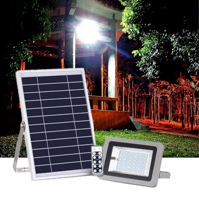 전기가 없는곳 설치 SOLAR+36LED+리모컨 태양광충전