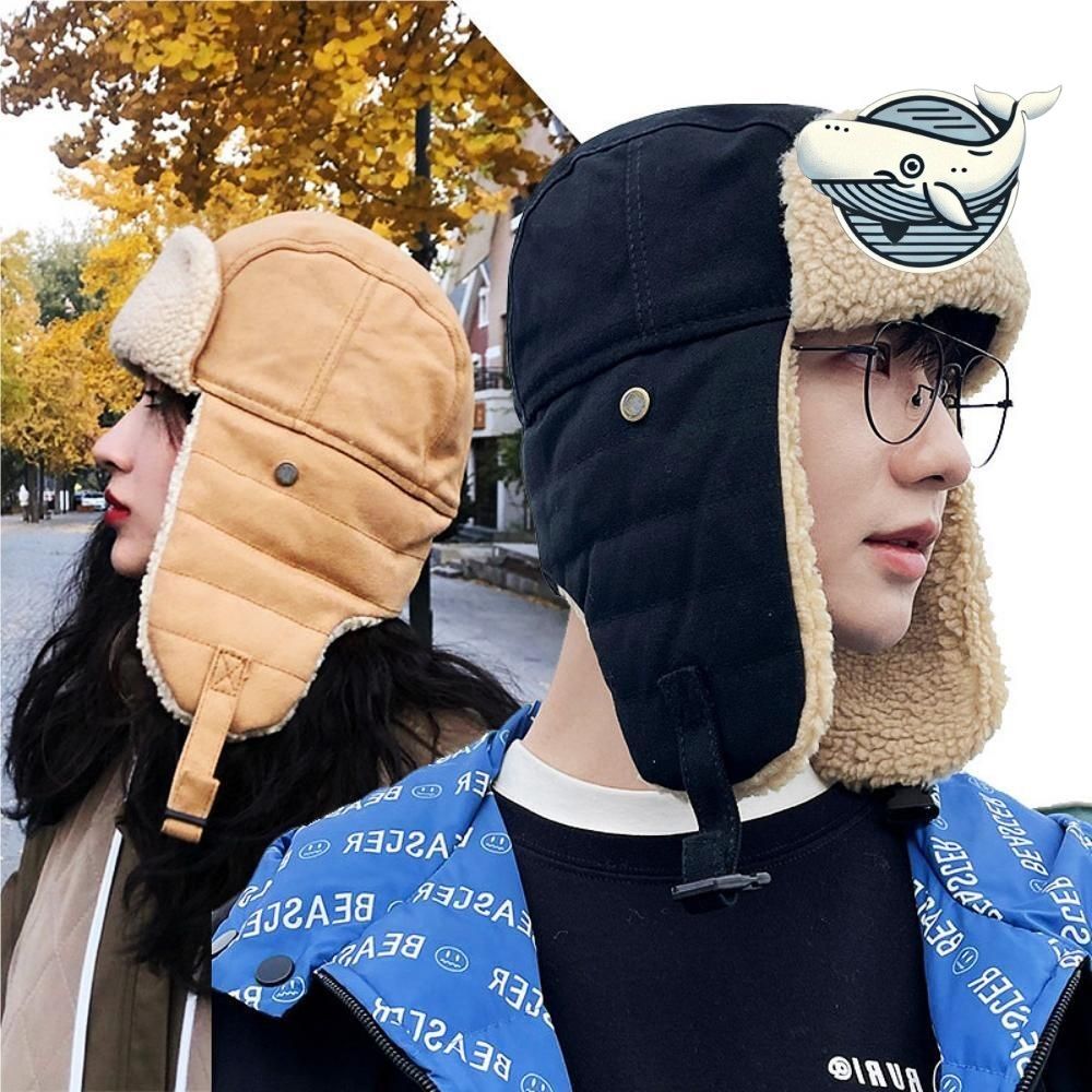 따뜻한 군밤모자 남녀 공용 귀달이 겨울 스타일