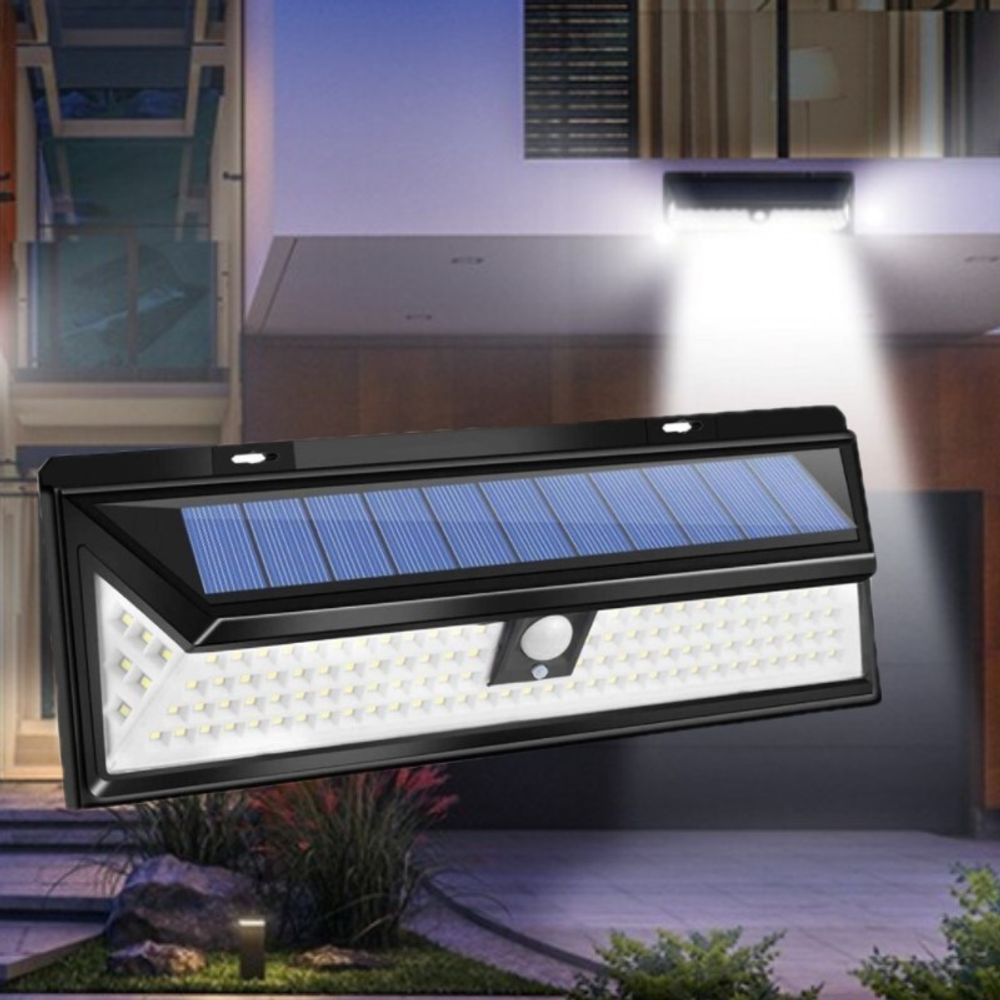 태양광 조명 118LED SOLAR LIGHT 태양광충전 벽부등