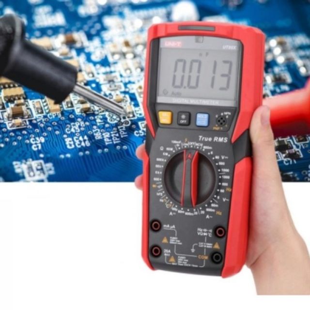 TRUE RMS 6000카운트 대형LCD UNIT 89X 전문가용 디지