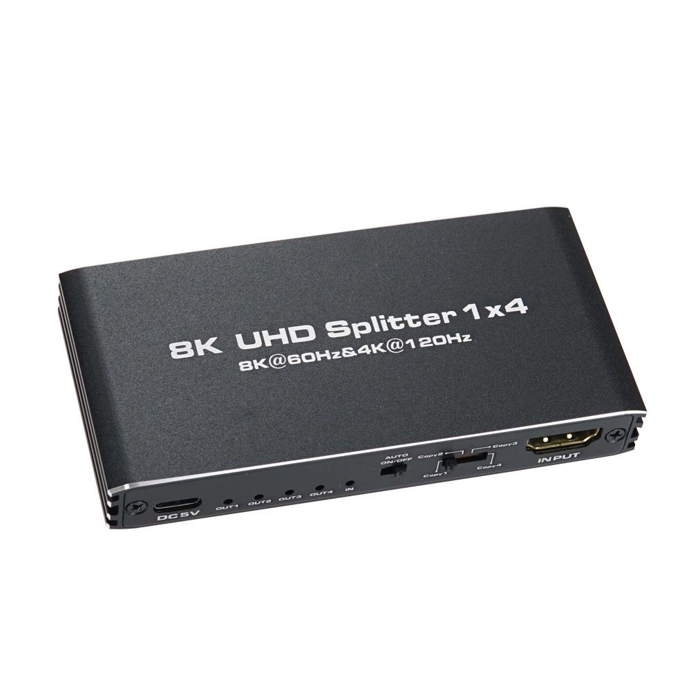 1x4 HDMI 스플리터 분배기 스위치 / 8K EDID SWITCH