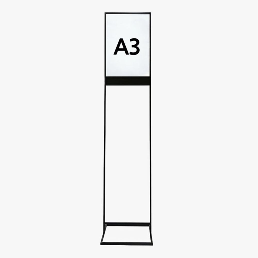 POP스탠드 포스터 메뉴판 안내판 배너 광고 입간판 A3