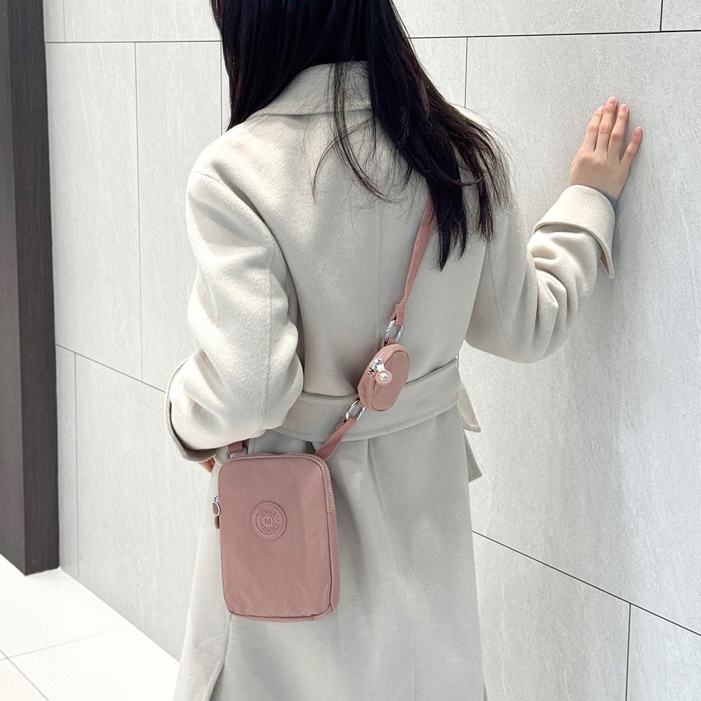 여성 데일리 캐주얼 미니 휴대폰가방 크로스백