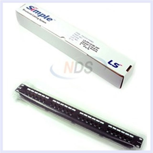 PATCHPANEL CAT.5E 24포트 패치판넬 랙용