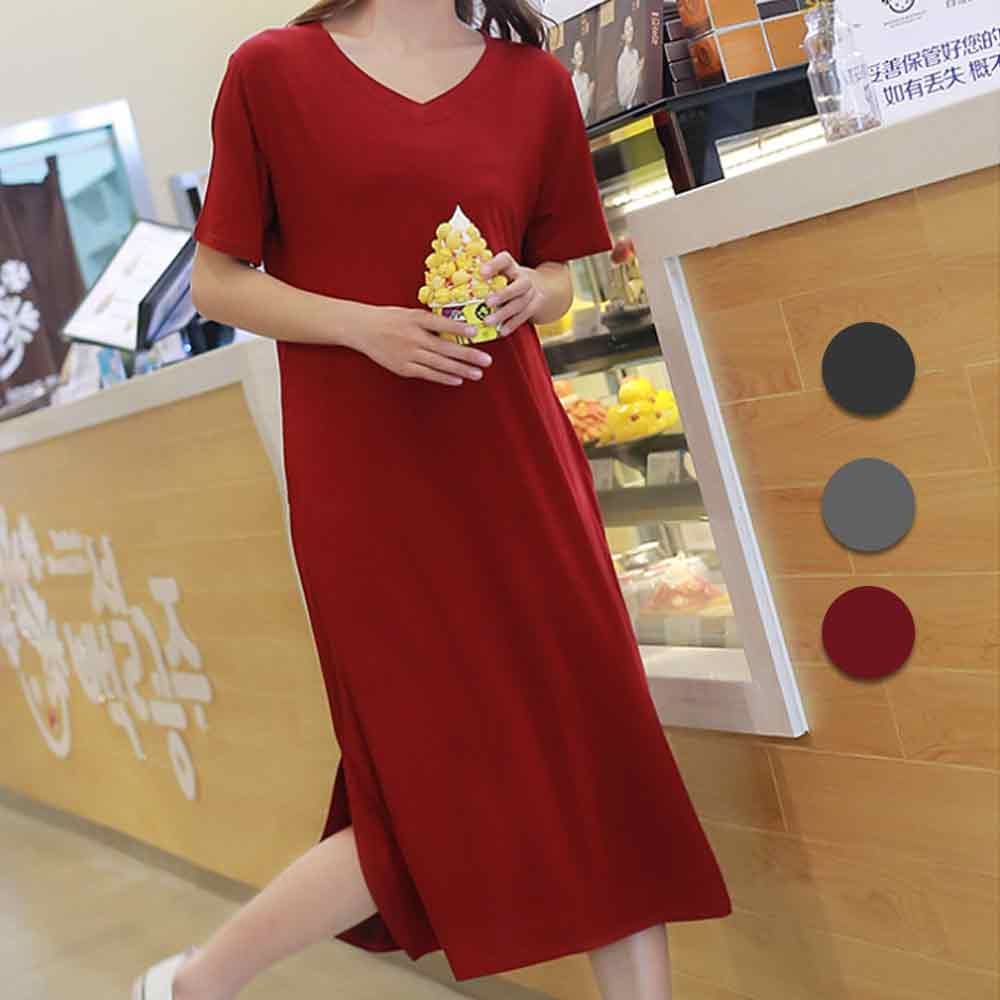 루즈핏 박시핏 핀턱 반팔 맥시 스퀘어넥 For