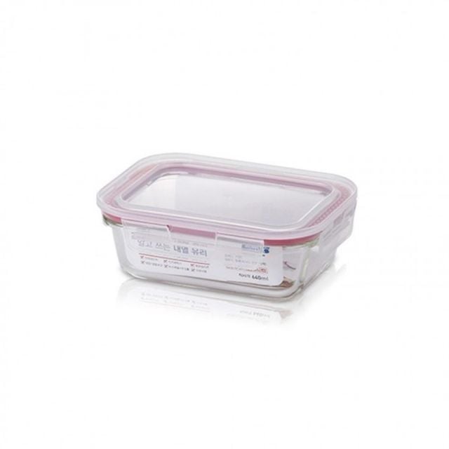 직2호 코멕스 KOMAX 640ml 내열유리 냉장고정리 밀폐