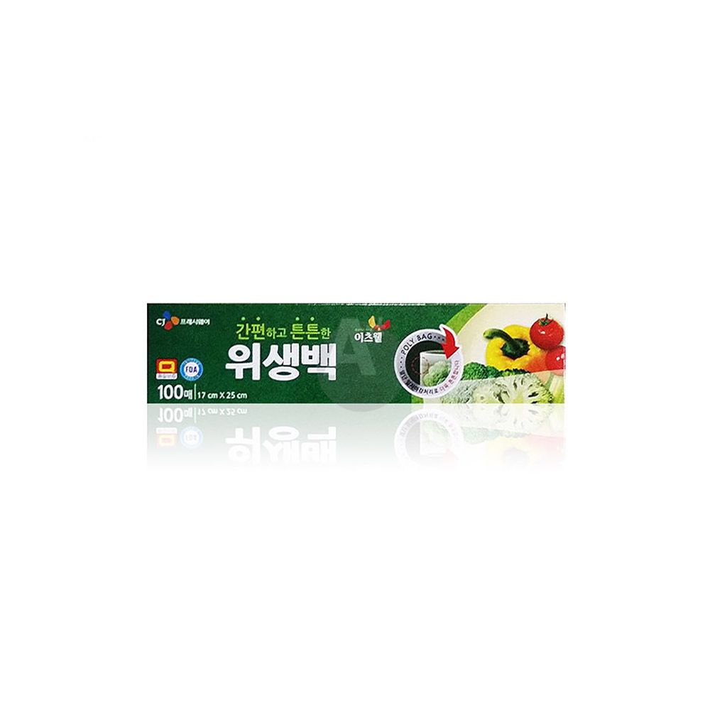 mool 이츠웰 위생백 소 (17x25cm) 100입 X50개 일회용