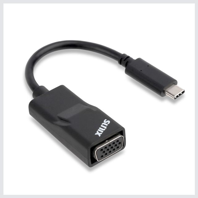 SUNIX USB -C타입 to VGA그래픽카드 USB C형 VGA