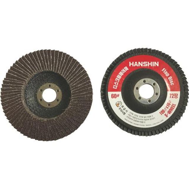 한신연마 휠페이퍼(72장) 4(40) S-WHEEL 10