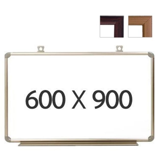 토탈 일반 우드 화이트보드 600X900