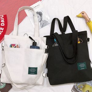 아이티알,NE 남녀공용 캔버스 크로스 숄더 백팩 캐주얼 패션 가방