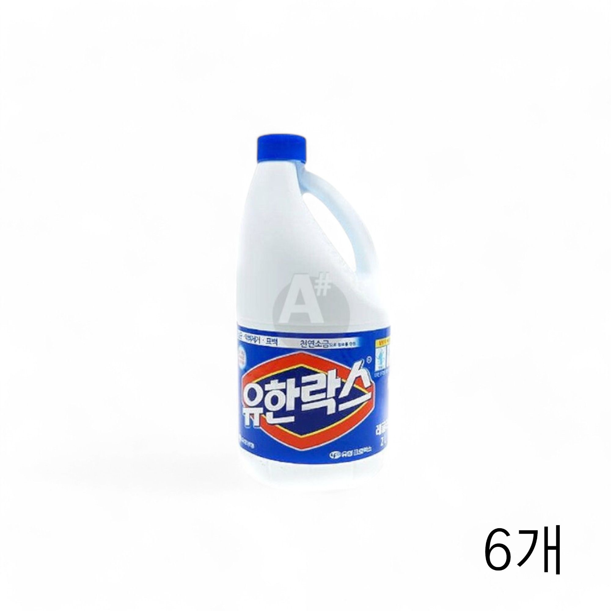 유한양행 레귤러 2L X 6개 락스세정제 살균소독락스