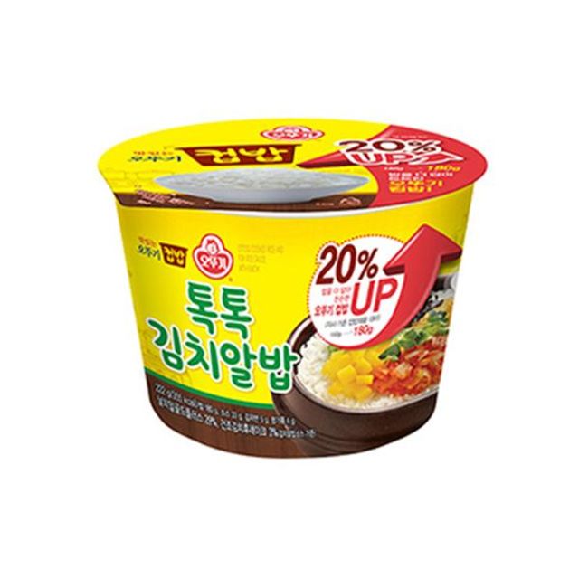 오뚜기 컵밥 톡톡김치알밥(222g/12EA)