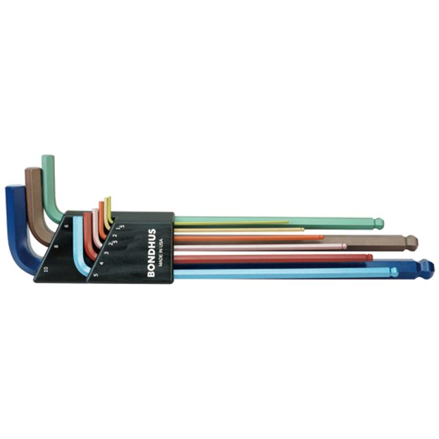 본더스 볼렌치세트(컬러) 69699(1.5-10MM)9P 69699