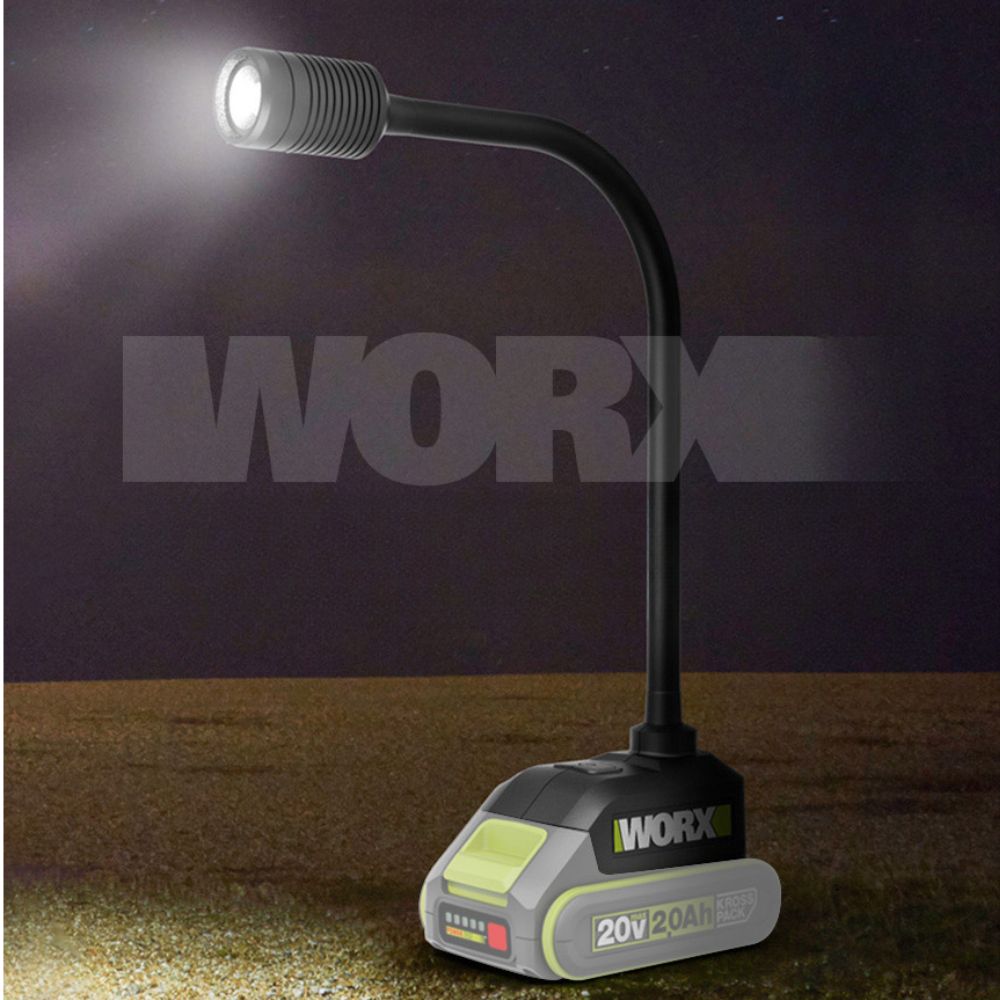 WORX PRO LED 충전 라이트 WU028.9 베어툴