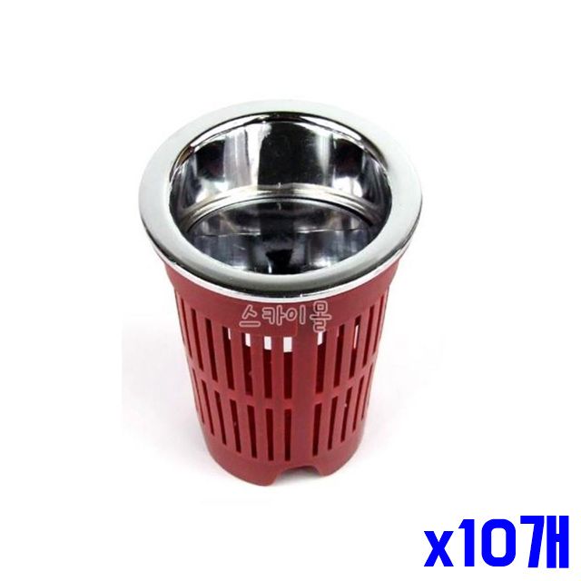 개폐 7.5x11cm 싱크대거름망 싱크망 자동 x10개 싱크