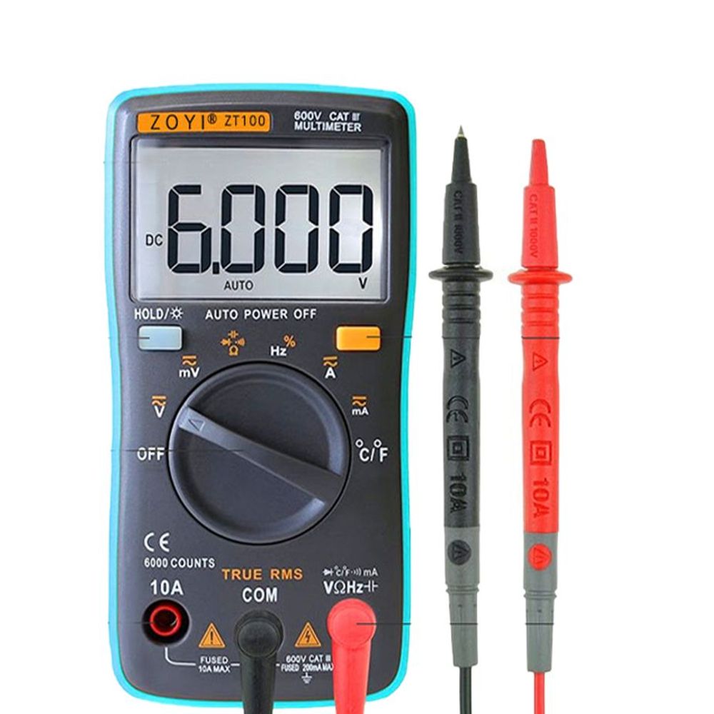 배선 산업 차량 6000카운트 온도계 테스터기 ZT-102