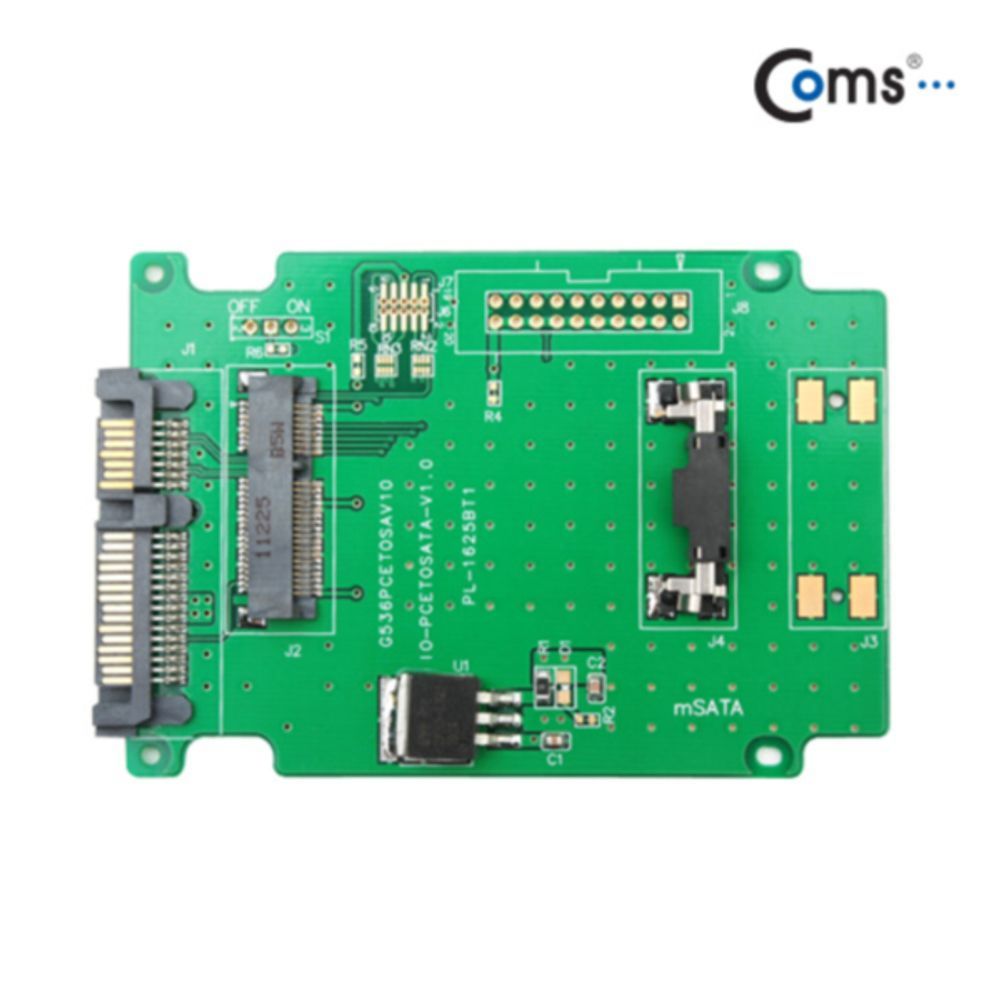 Coms SATA 컨버터(mSATA to 2.5 SATA)