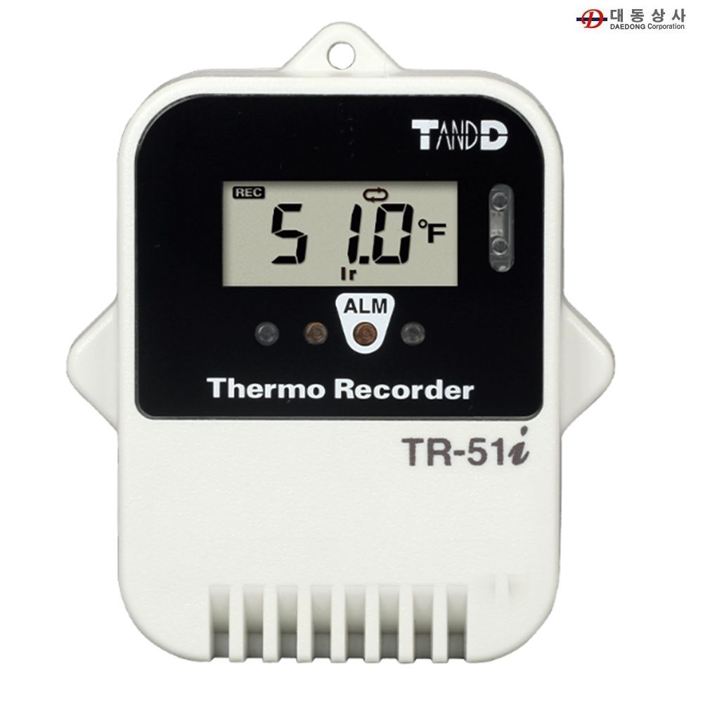 T엔D 방수 온도기록계 TR-51i -40~80도 수송콘테이너