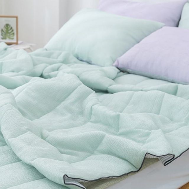 여름 파스텔 리플원단 BEDCOVER 이불 SS 리플 이불 P0