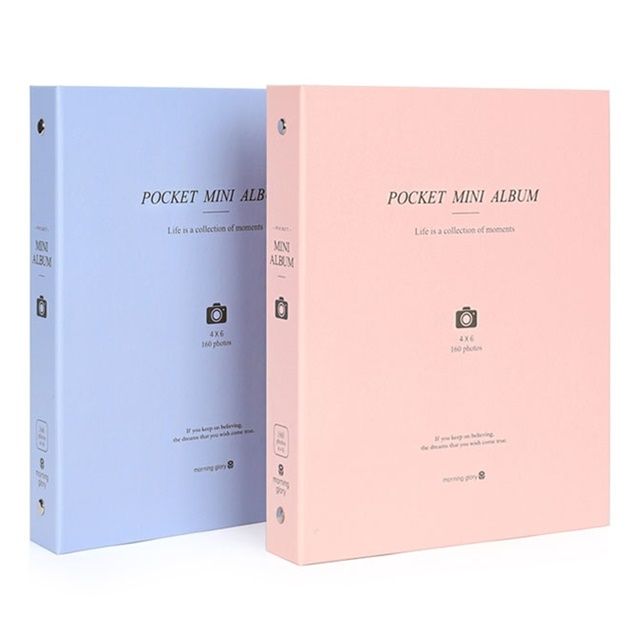 모닝글로리 미니 포켓식앨범 4X6사이즈 2단 2개 (사이즈 127x197mm)