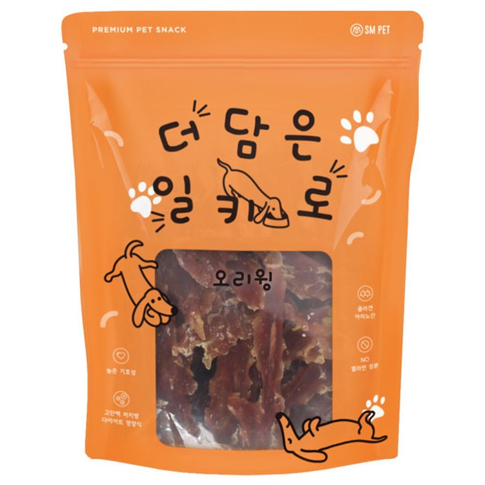 반려견 간식 수제 일상 오리윙 1kg 애견 노견 영양 스
