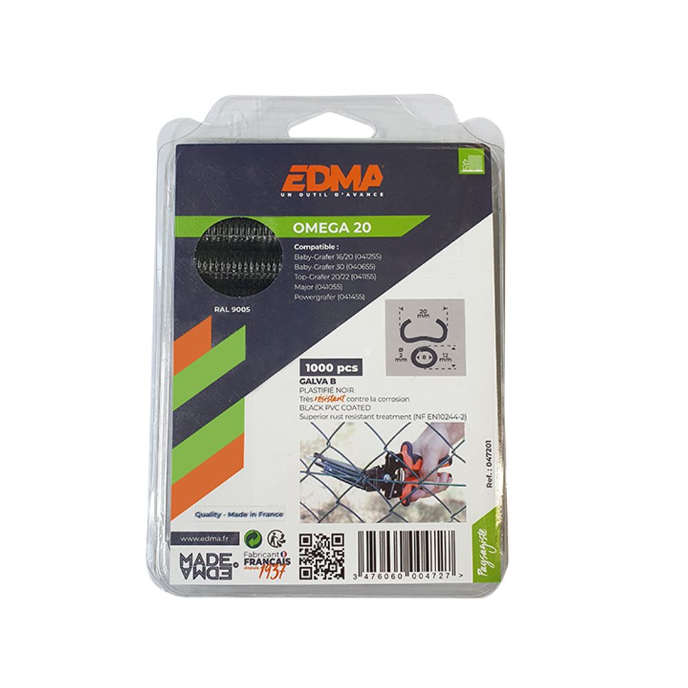 EDMA 스테이플(1000pcs)_047201 OMEGA20 와이어파이