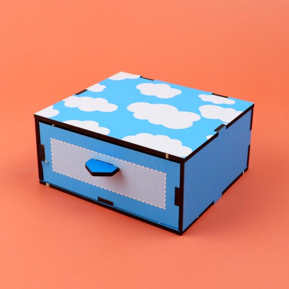 MDF DIY 수납함 나무상자 10개