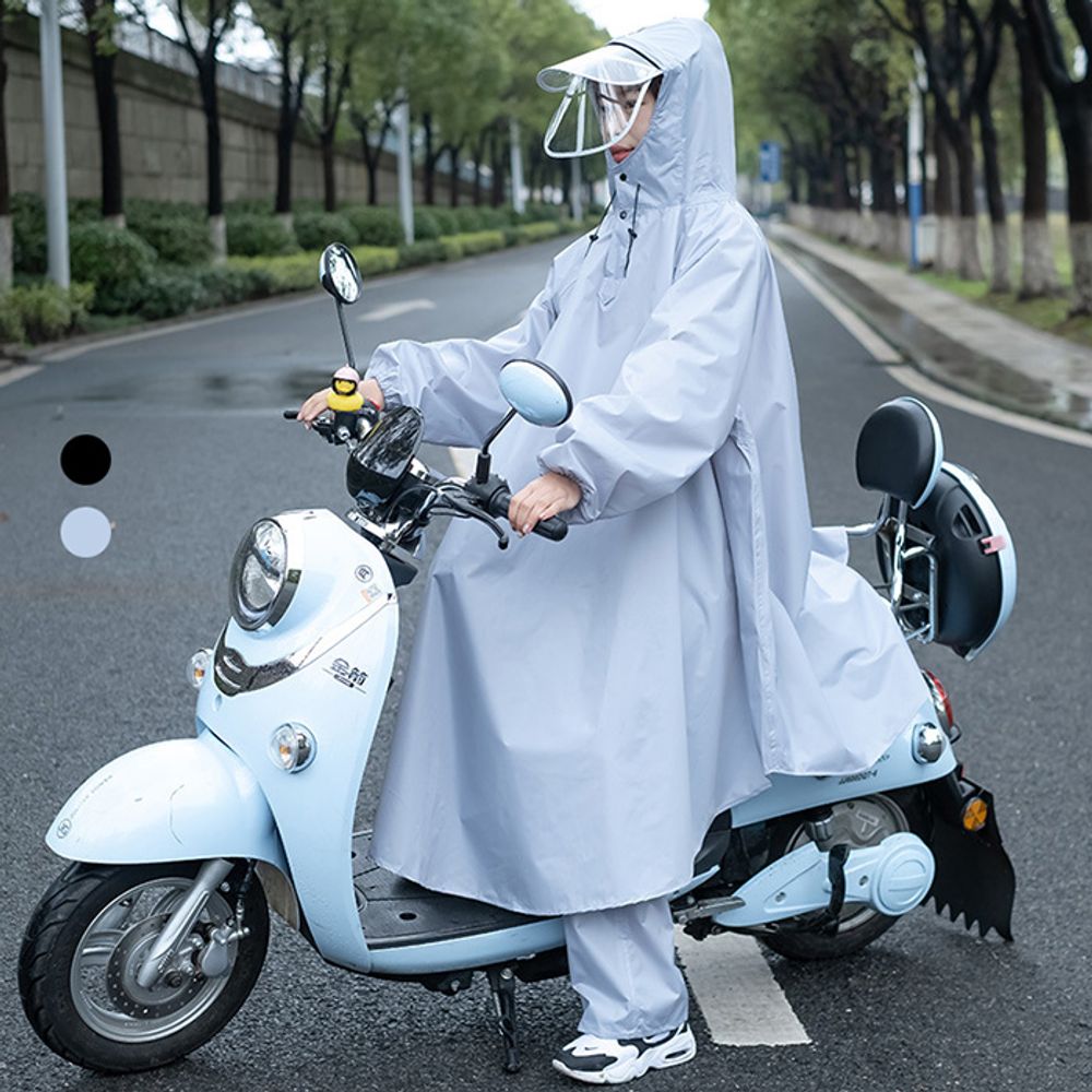 성인용 오토바이 레인코트 배달 판초우의 우비 비옷