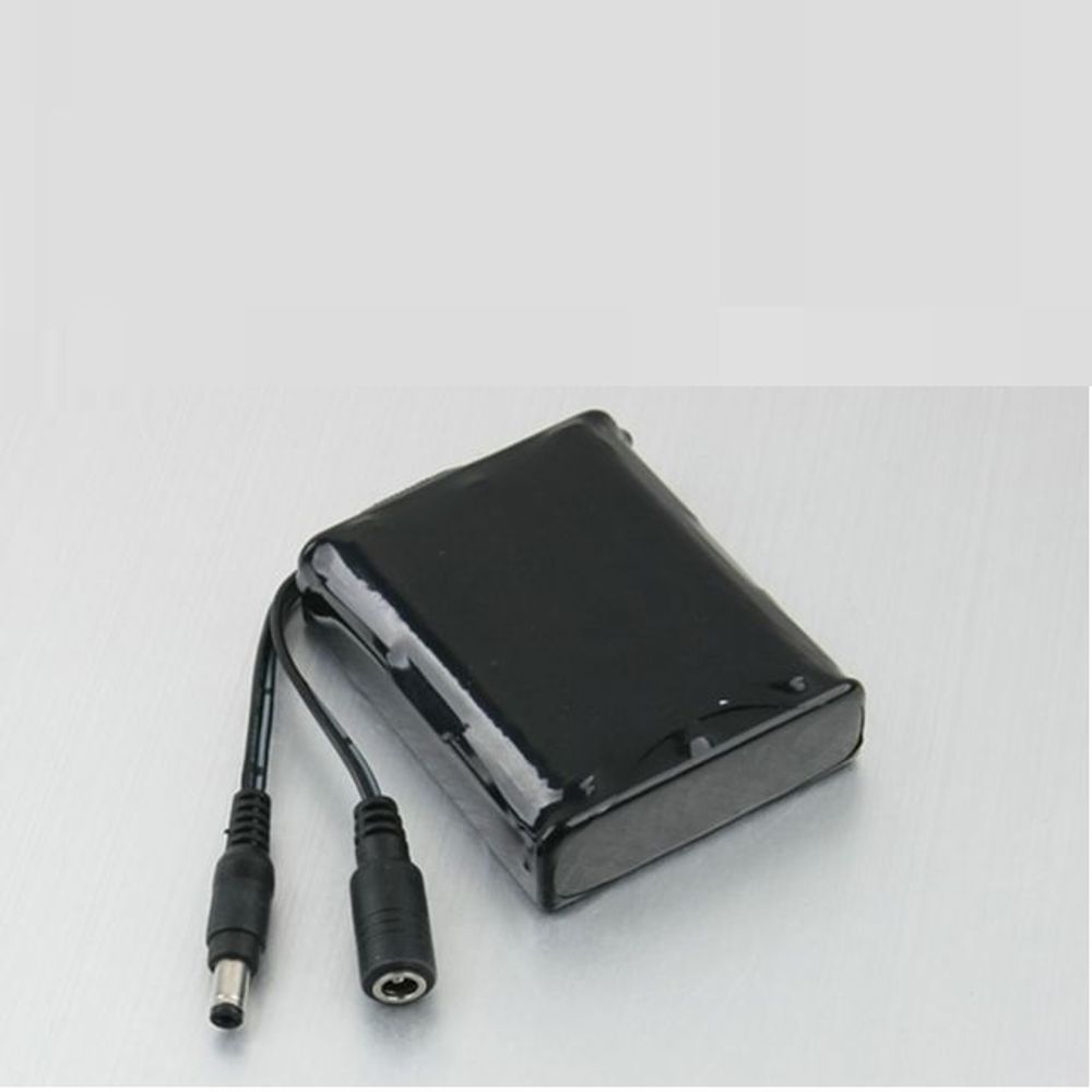 18650 충전지 팩 Y자형 DC12V 3A 3.7V 3000mA 3ea