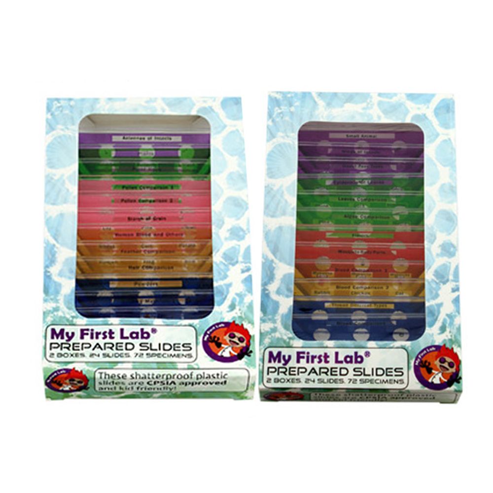 현미경 프레파라트 표본 72종 1P 초등학생 과학 선물