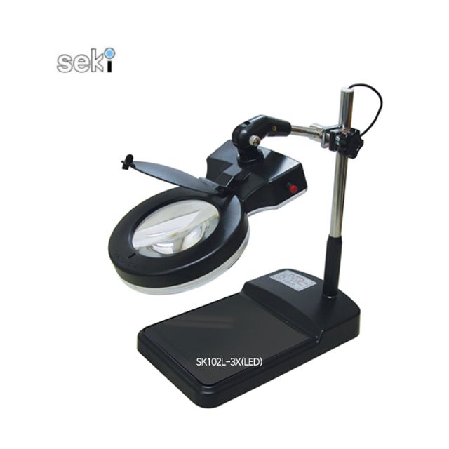 세기 SK102L-3X 3배율 조명확대경 돋보기 LED형