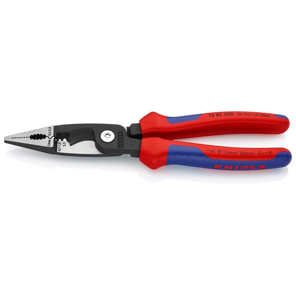 KNIPEX 크니펙스 플라이어 (전기설비용) 13 82 200 SB