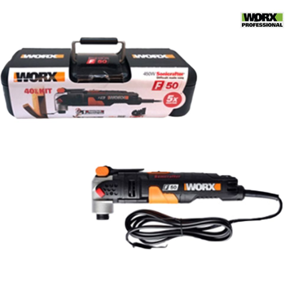 무선 멀티커터 전기 450와트 WORX WX681 멀티커터