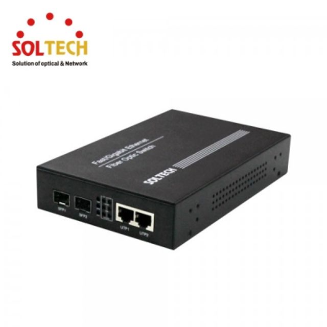 솔텍 SFC300G 2+2포트 기가비트 스위칭 허브(1G SFP