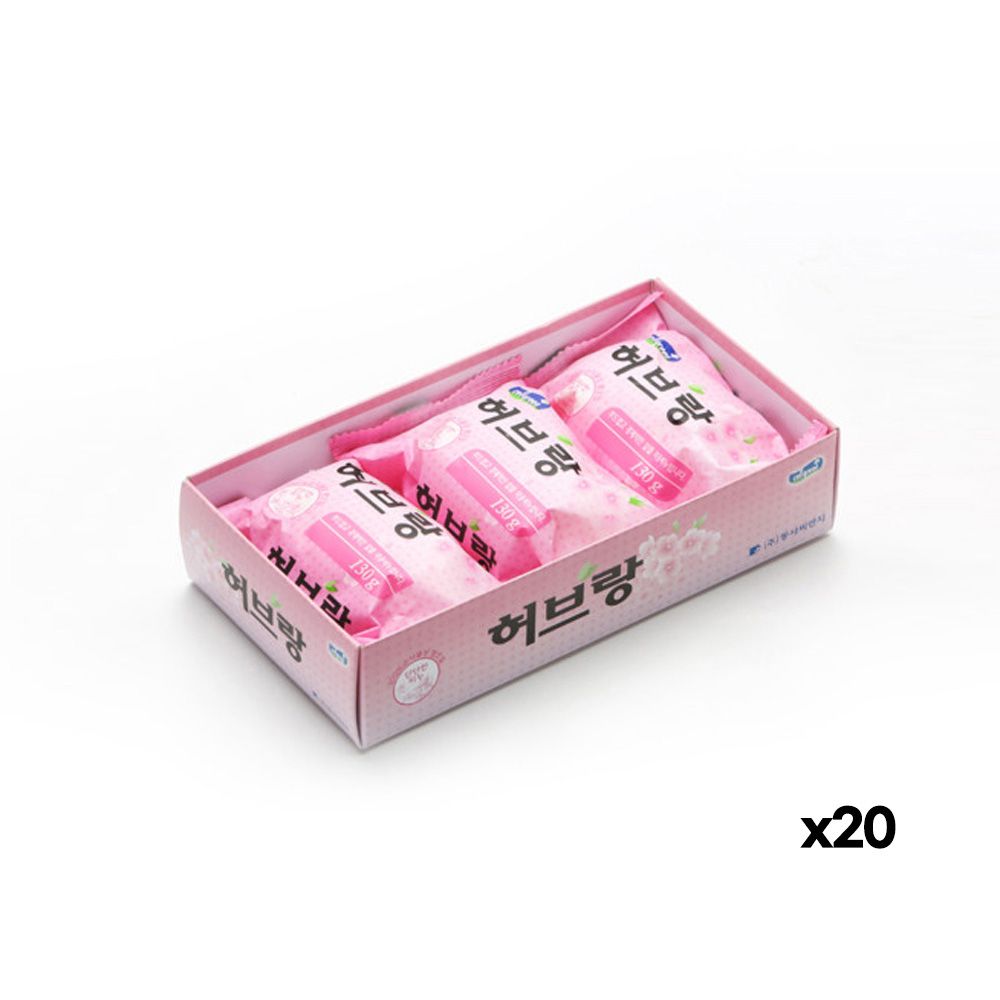 동서 셀그린 허브랑 미용비누 130g 3입 X 20개 1BOX