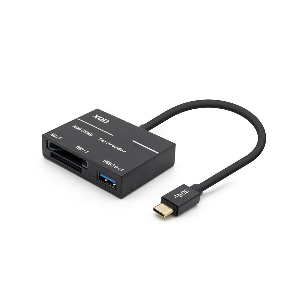 XQD SD USB3.0 올인원 카드리더기 / C타입