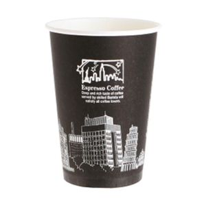 아이티알,NE 380ml 테이크아웃 / 뉴욕-블랙 종이컵 100개X2개 컵