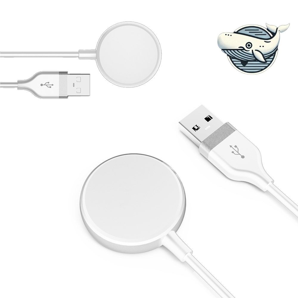 충전편리 무선충전기 USB 케이블 조명 1M